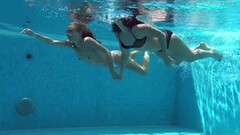 Jessica and Lindsay swimming naked Thumb
