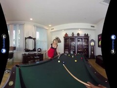 BaDoink VR Banging Britney Amber On A Billiard Table VR Porn Thumb