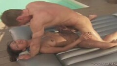 Hot asian fucks her bf after a massage Thumb