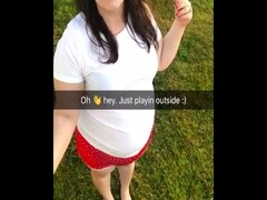 BBW JewlieSparxx 1st Snapchat Story Plumper Plays Pussy&Showers Thumb