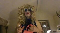 Sissy Smoking Slut Sarah Millward, wants to be  a sexy milf, but she'_s really a tranny whore Thumb