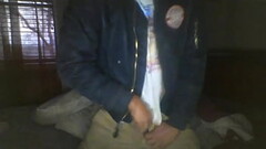 Hot Young Guy in khakis takes cock out on Webcam Thumb