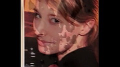Pretty cumslut MissToni gets a MASSIVE load drained on her face Thumb