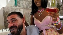 TrannyPros Cis &amp_ Trans BFFs Share Hung Boyfriend! Thumb