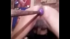 extirando el ganzo con el culo relleno Thumb