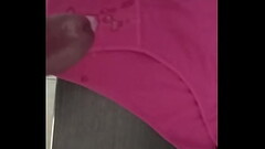 corrida en bragas de mi mujer 18 cum in pants of my wife Thumb