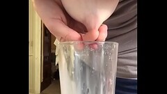 Hand express milk Thumb